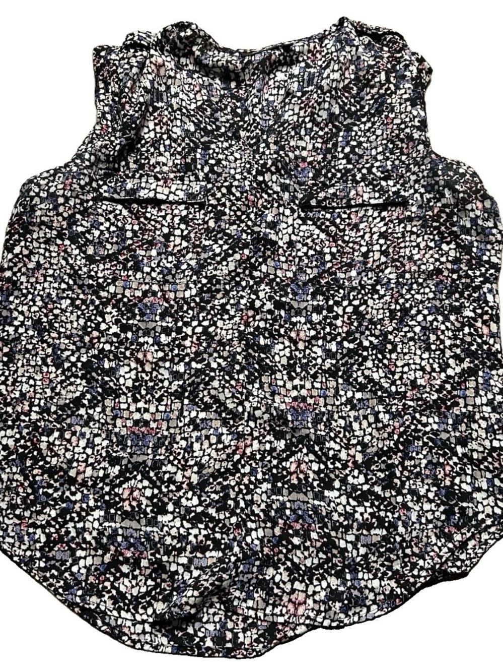Women’s Apt 9 Geometric Tank Top Blouse Size Large